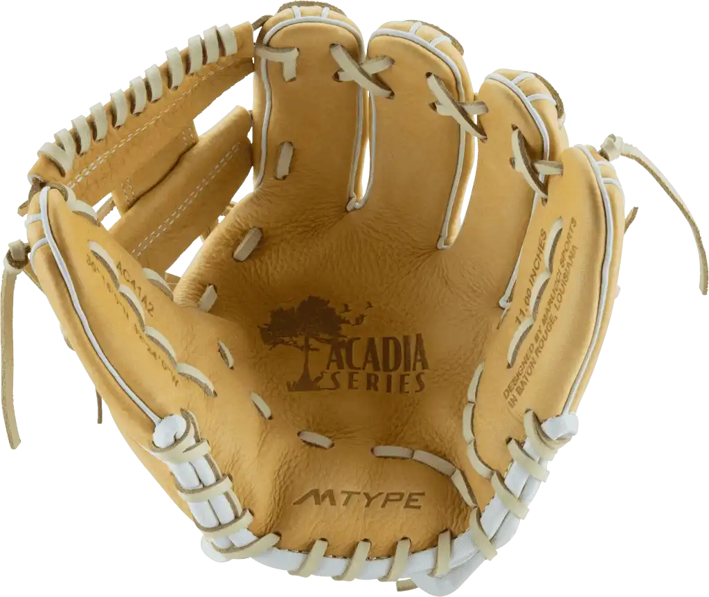 Marucci Acadia m Type V2 11.25’’ Infield Pitcher Glove Mfg2ac42a2 - Camel White - Cork / Right Throw