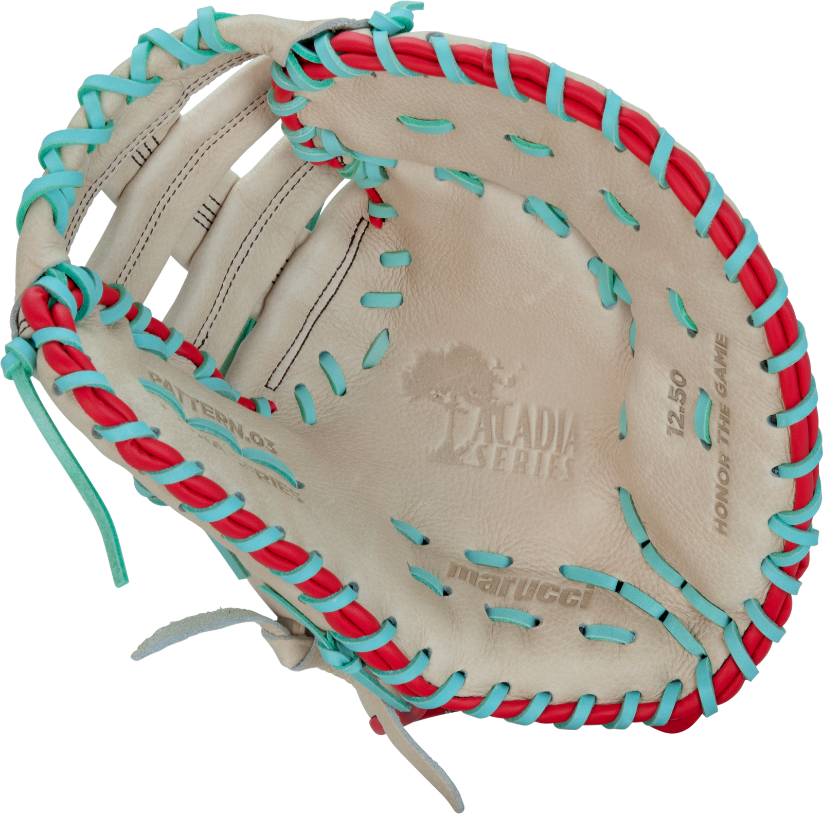 Marucci Acadia Series V3 37s1 12.50’’ Outfiled Glove Mfg3ac37s1 - Camel Red - Cork / Right Throw