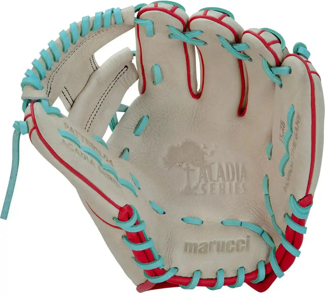 Marucci Acadia V3 42a2 11.25’’ Baseball Infield Glove: Mfg3ac42a2 - Camel Red Mint - Right Throw