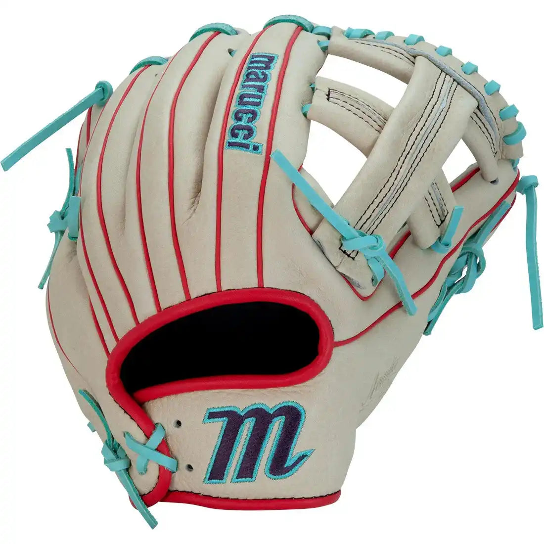 Marucci Acadia V3 43a4 11.5’’ Baseball Infield Glove: Mfg3ac43a4 - Camel Red Mint - Right Throw