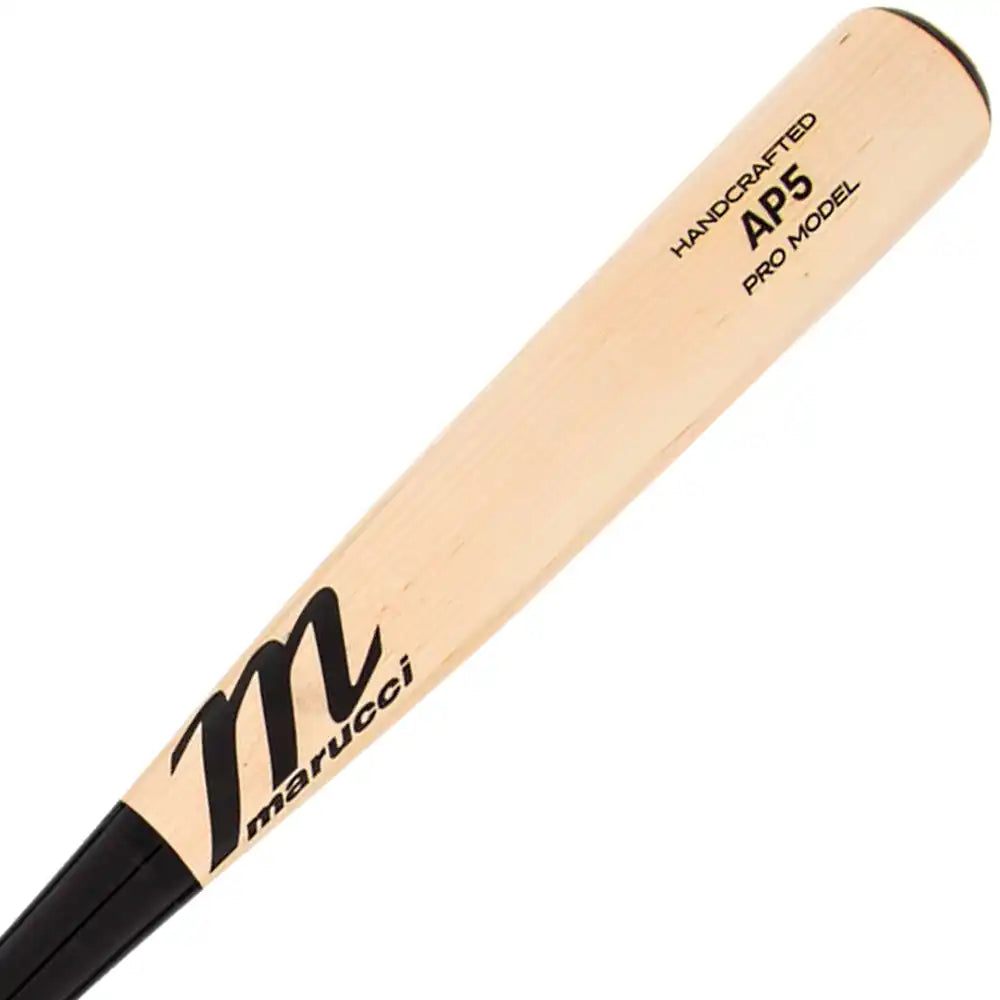 Marucci Albert Pujols Maple Wood Bat Mve3ap5 - Black Natural