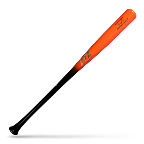 Marucci Austin Riley Ar27 Pro Model Exclusive Maple Bat Mve6rly27 - Fade Black Blaze Orange