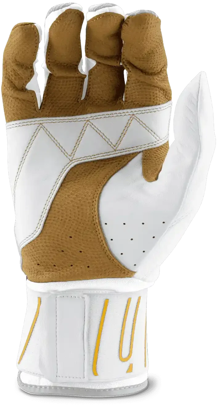 Marucci Blacksmith Full Wrap V2 Youth Batting Glove - White