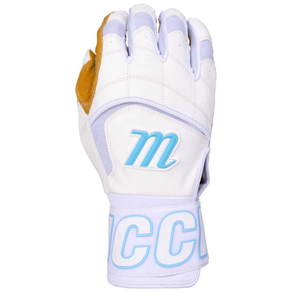 Marucci Blacksmith Tactical Youth Batting Gloves - White Tan