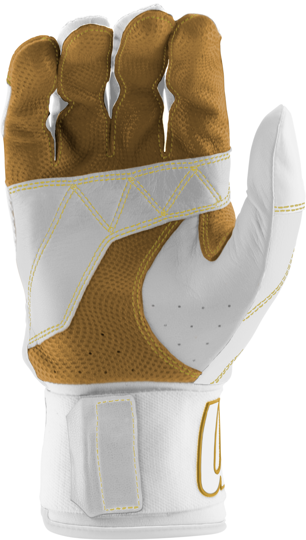 Marucci Blacksmith V2 Baseball Adult Batting Gloves - White