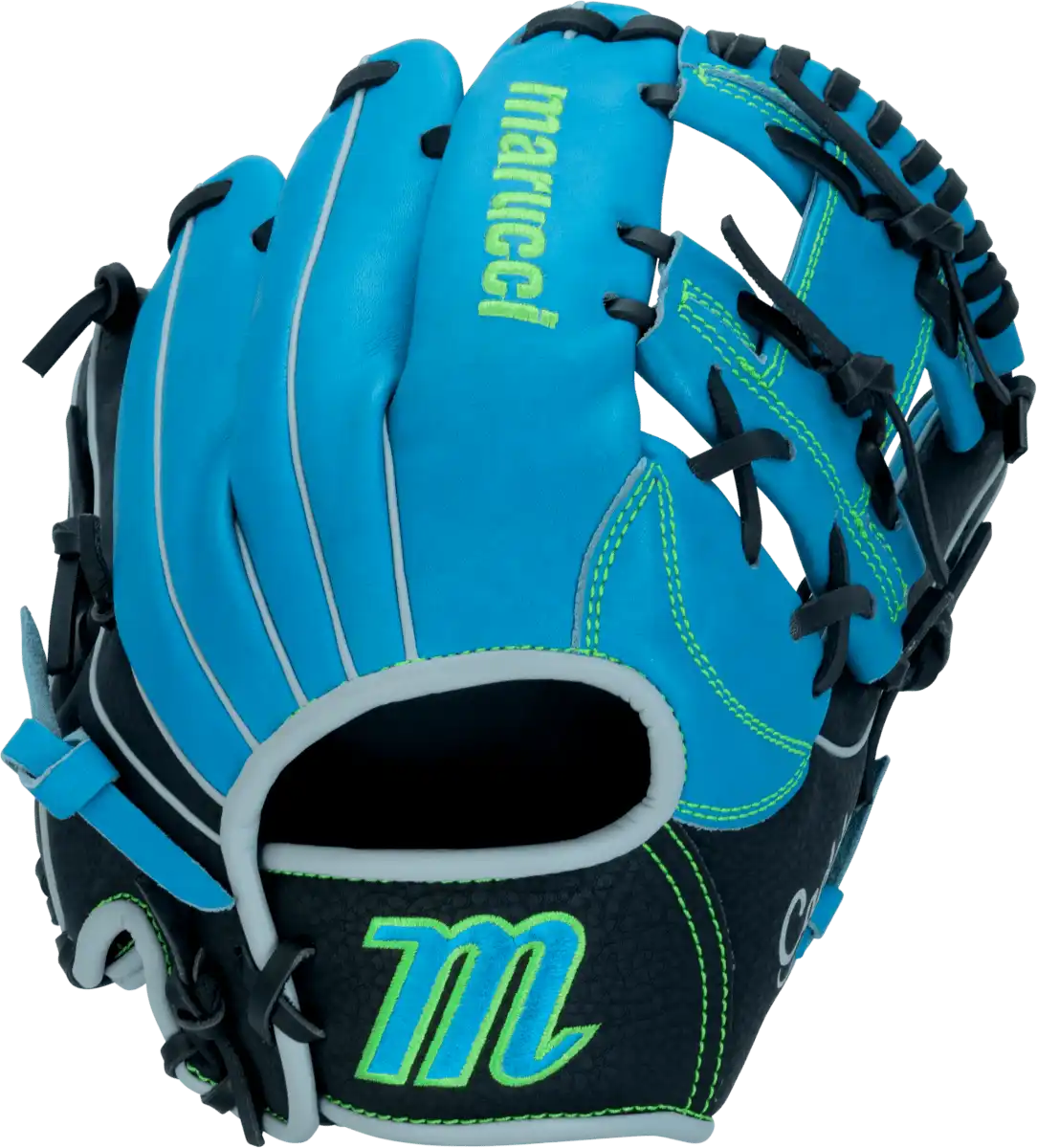 Marucci Caddo 11.50’’ Youth Utility Glove Mfg3cd115 - Blue Black - Right Throw