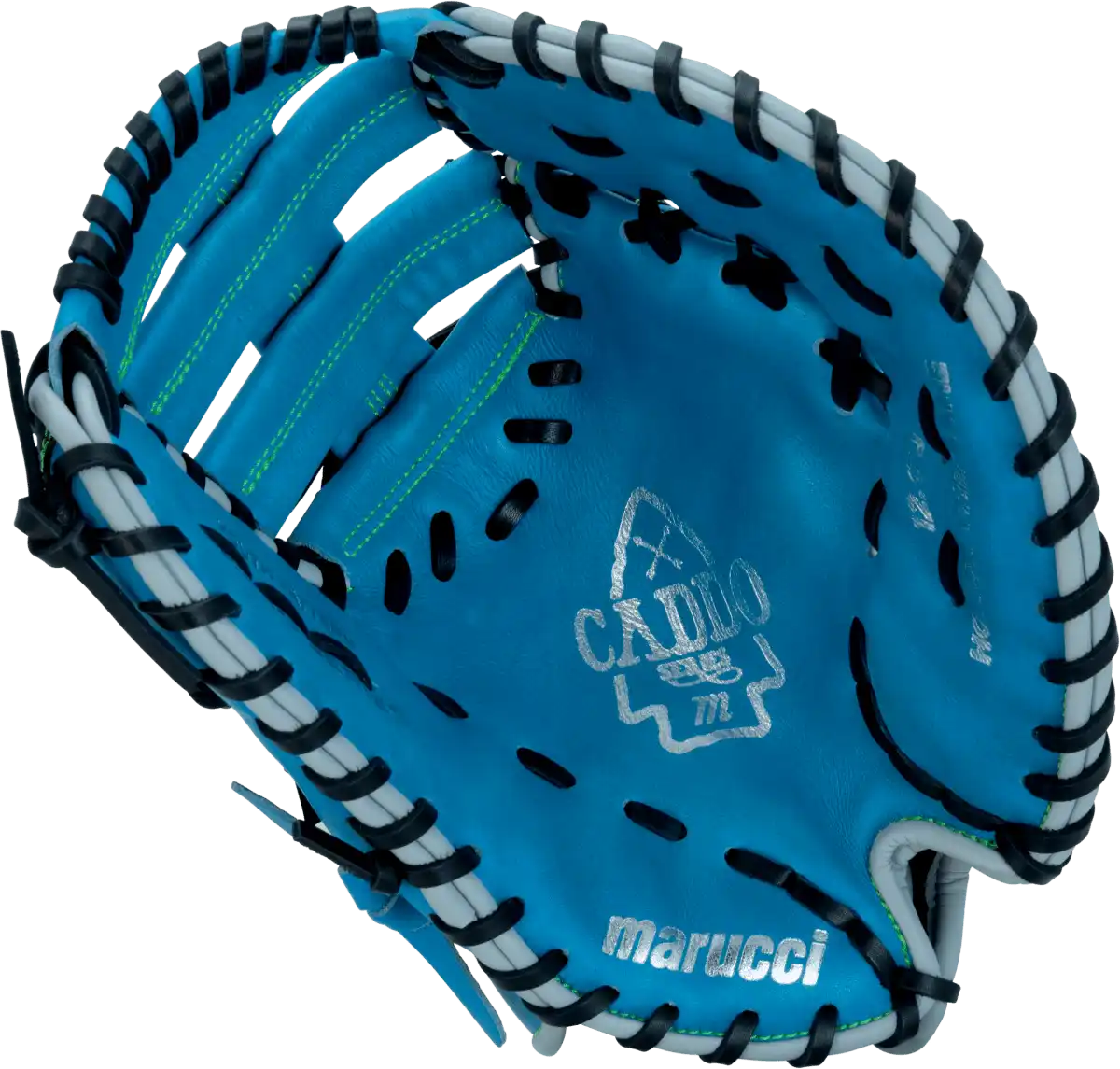 Marucci Caddo 12.00’’ 1st Base Mitt Mfg3cd12fb - Blue Black - Right Throw