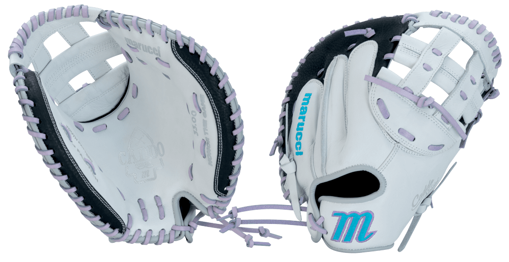 Marucci Caddo Fastpitch V2 33.00'' Catcher's Mitt Mfg2cdfp33 - White Purple-Light