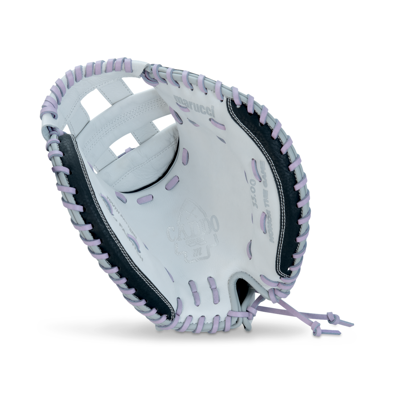 Marucci Caddo Fastpitch V2 33.00’’ Catcher’s Mitt Mfg2cdfp33 - White Light Purple
