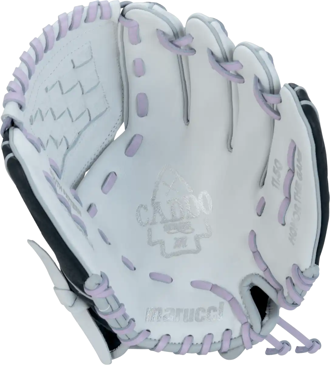 Marucci Caddo V2 11.50’’ Fastpitch Infield Glove Mfg2cdfp115 - White Black - Right Throw