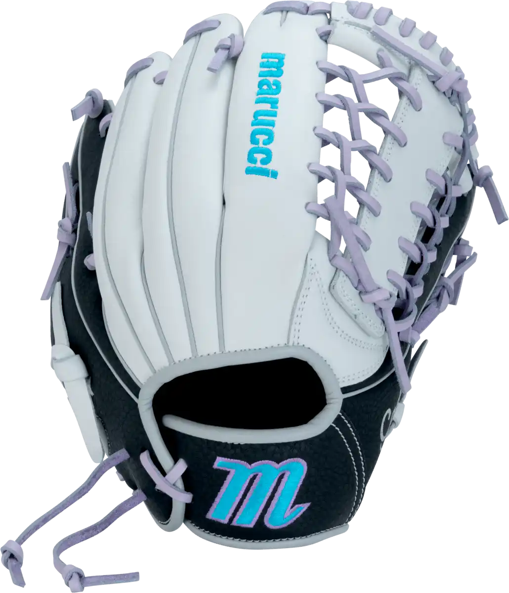 Marucci Caddo V2 12.00’’ Fastpitch Infield/outfield Glove Mfg2cdfp12 - White Black - Right Throw