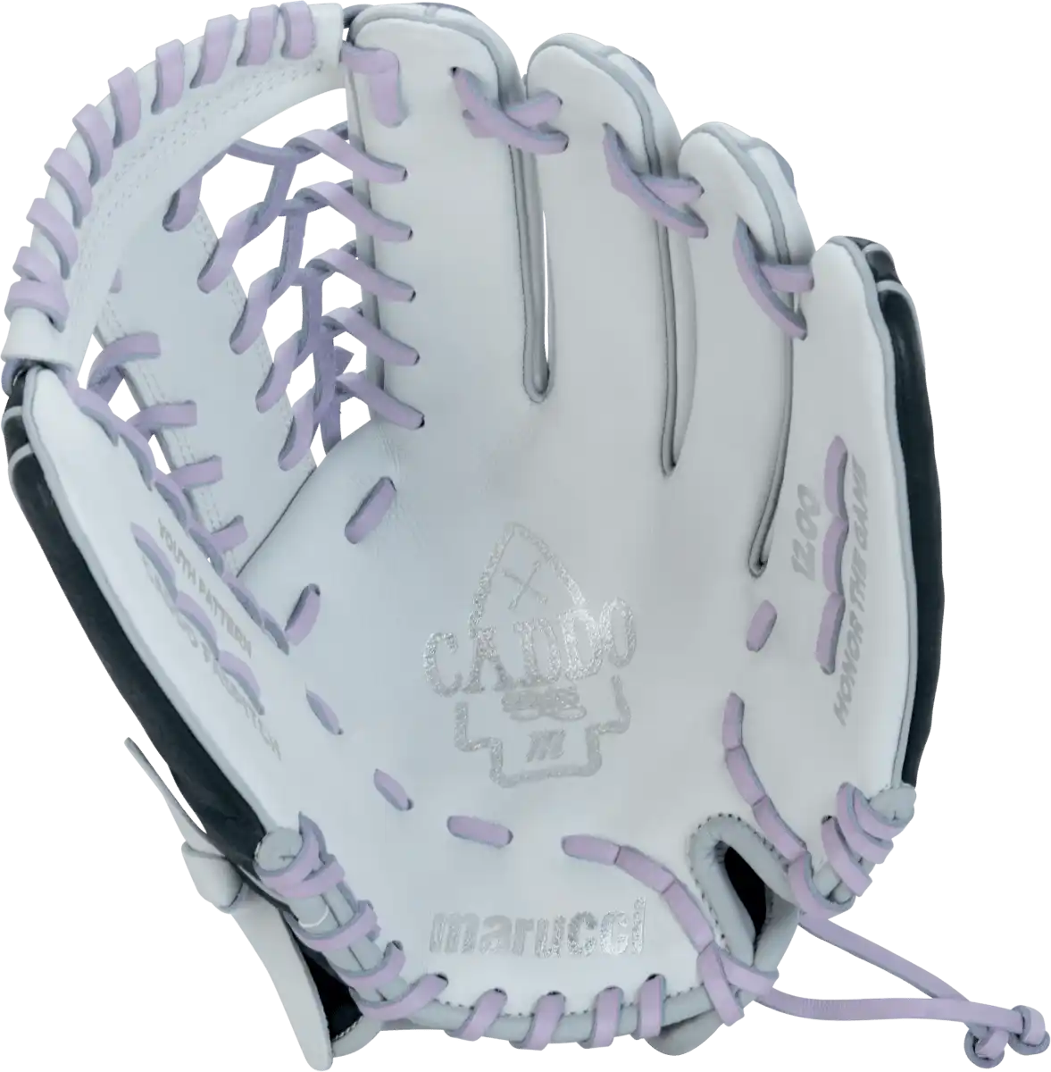 Marucci Caddo V2 12.00’’ Fastpitch Infield/outfield Glove Mfg2cdfp12 - White Black - Right Throw