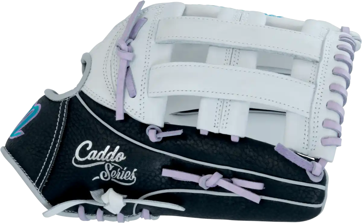Marucci Caddo V2 12.50’’ Fastpitch Outfield Glove Mfg2cdfp125 - White Black - Right Throw