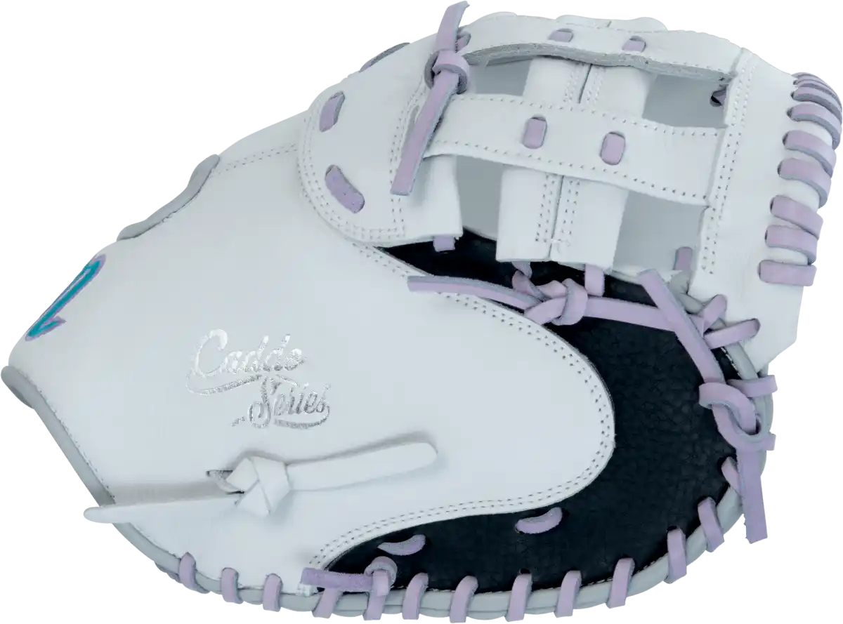 Marucci Caddo V2 33.00’’ Fastpich Catcher’s Mitt Mfg2cdfp33 - White Black - Right Throw