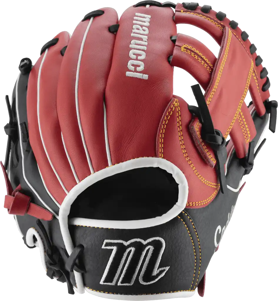Marucci Caddo V2 Youth 11.00’’ Utility Glove Mfg2cd1100 - Red Black