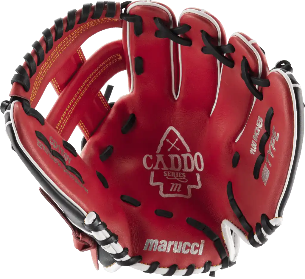 Marucci Caddo V2 Youth 11.00’’ Utility Glove Mfg2cd1100 - Red Black