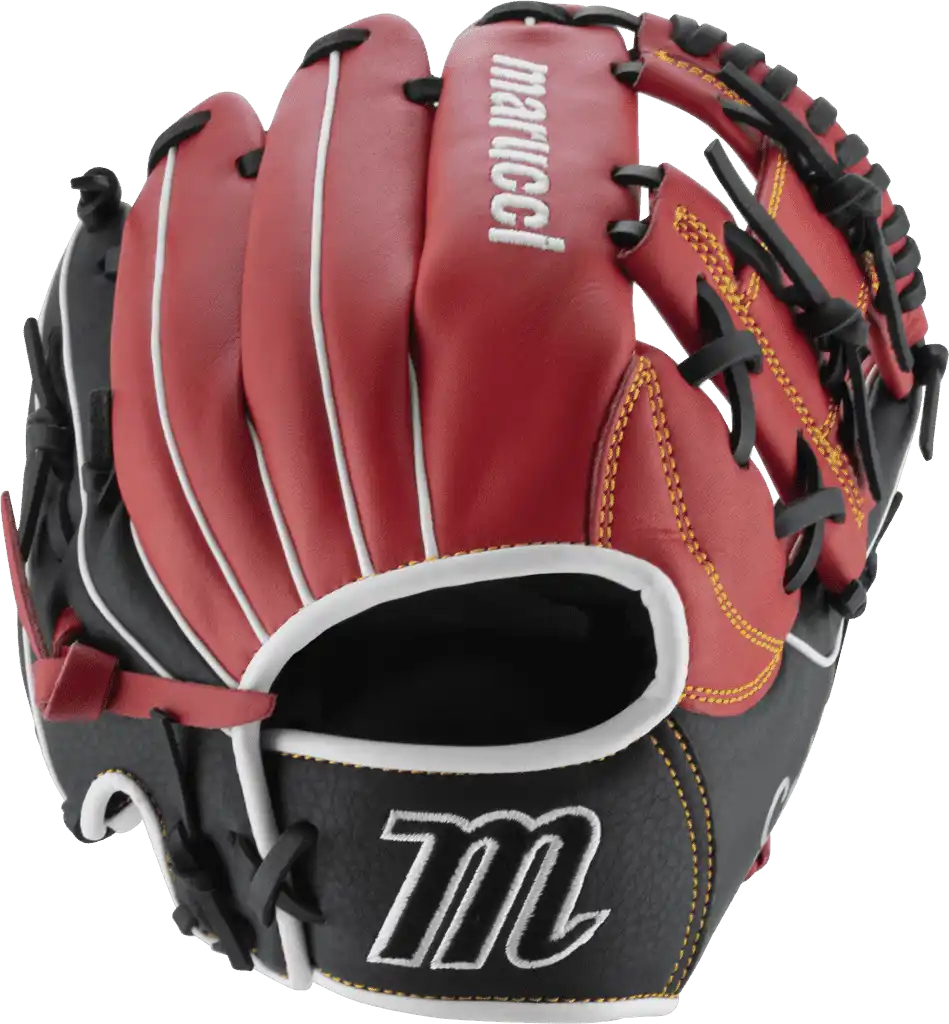 Marucci Caddo V2 Youth 11.50’’ Utility Glove Mfg2cd1150 - Red Black - Right Throw