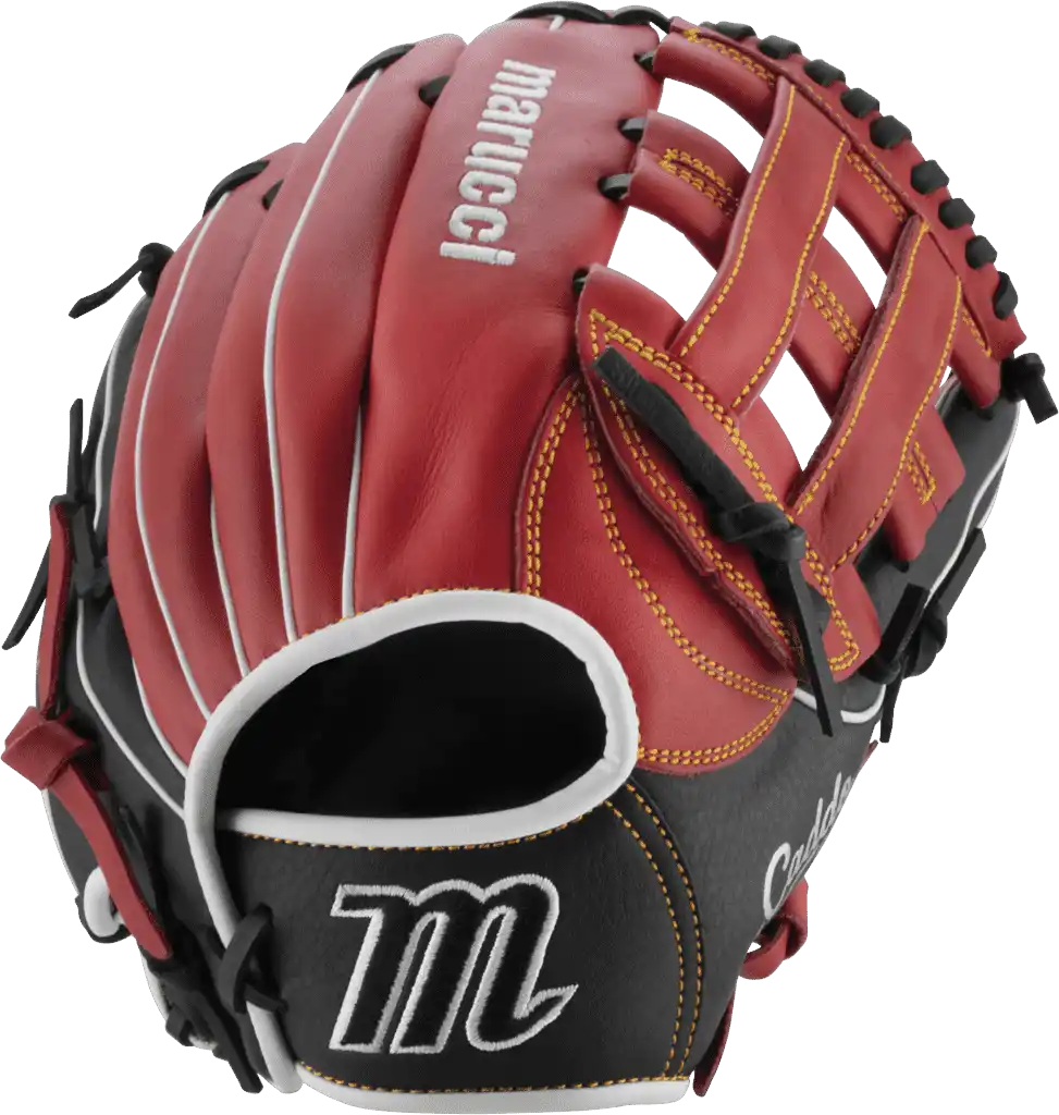 Marucci Caddo V2 Youth 12.00’’ Utility Glove Mfg2cd1200 - Red Black - Right Throw