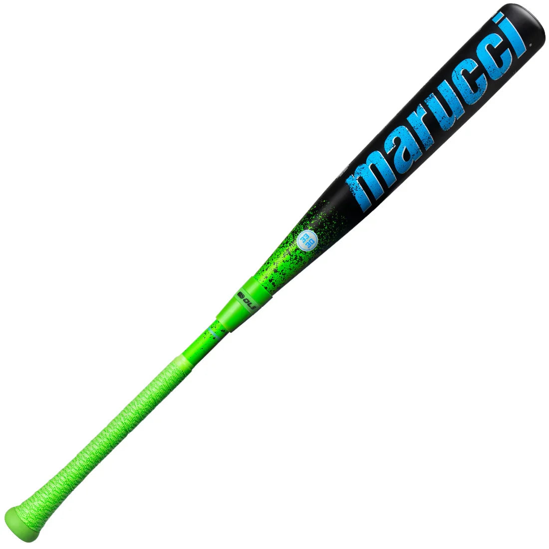 Marucci Cat x Rckless Hybrid (-3) Bbcor Bat Mcbcrh - Black Lime Green Blue