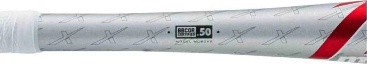 Marucci Catx2 Bbcor (-3) Bat - Silver Red