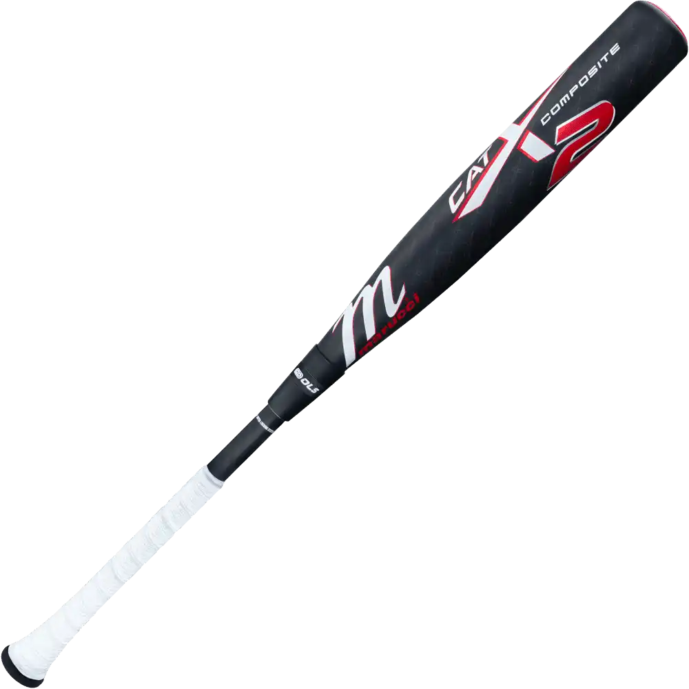 Marucci Catx2 Composite Bbcor (-3) Bat - White Black Red