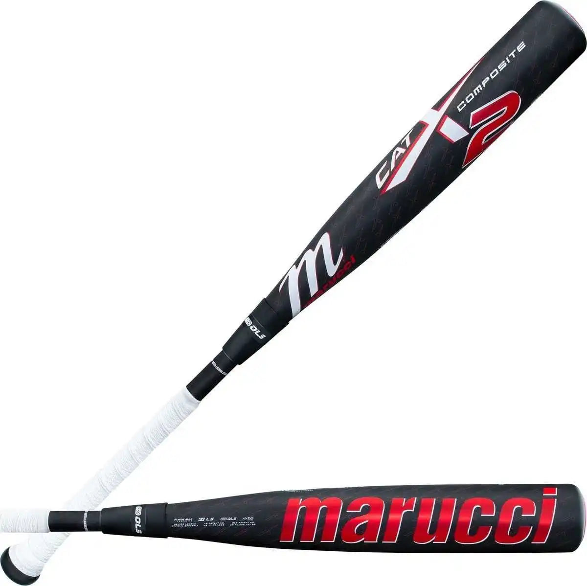 Marucci Catx2 Composite Usssa (-10) Bat - White Black Red