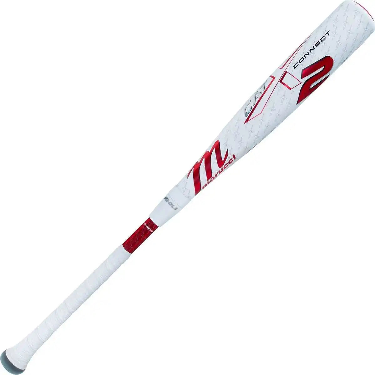 Marucci Catx2 Connect Usssa (-10) Bat - White Red