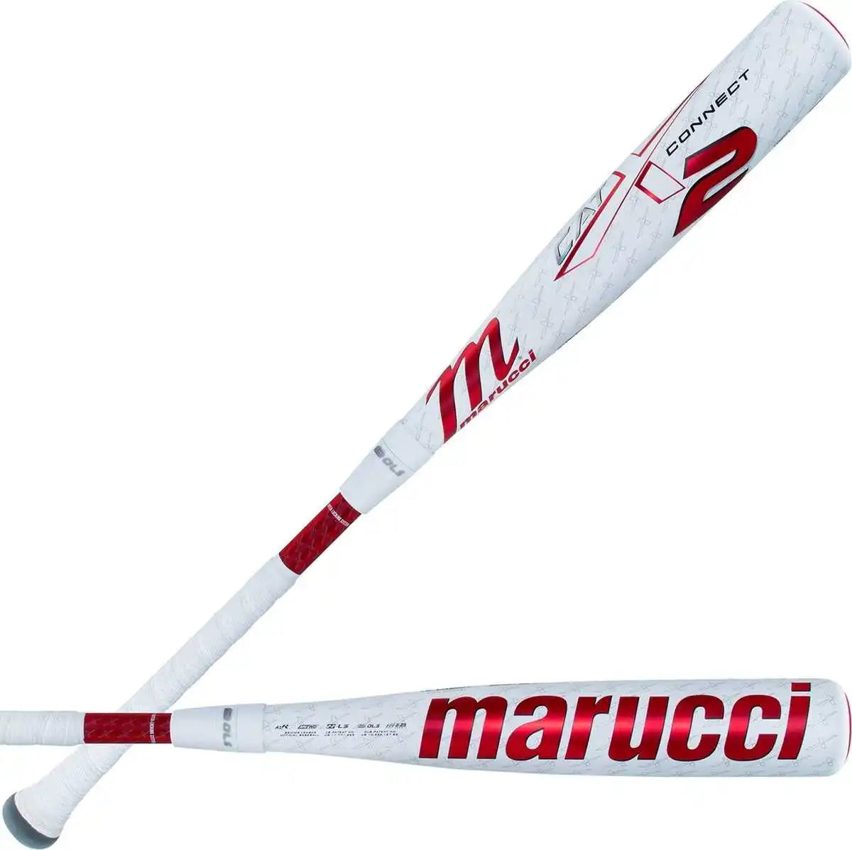 Marucci Catx2 Connect Usssa (-10) Bat - White Red