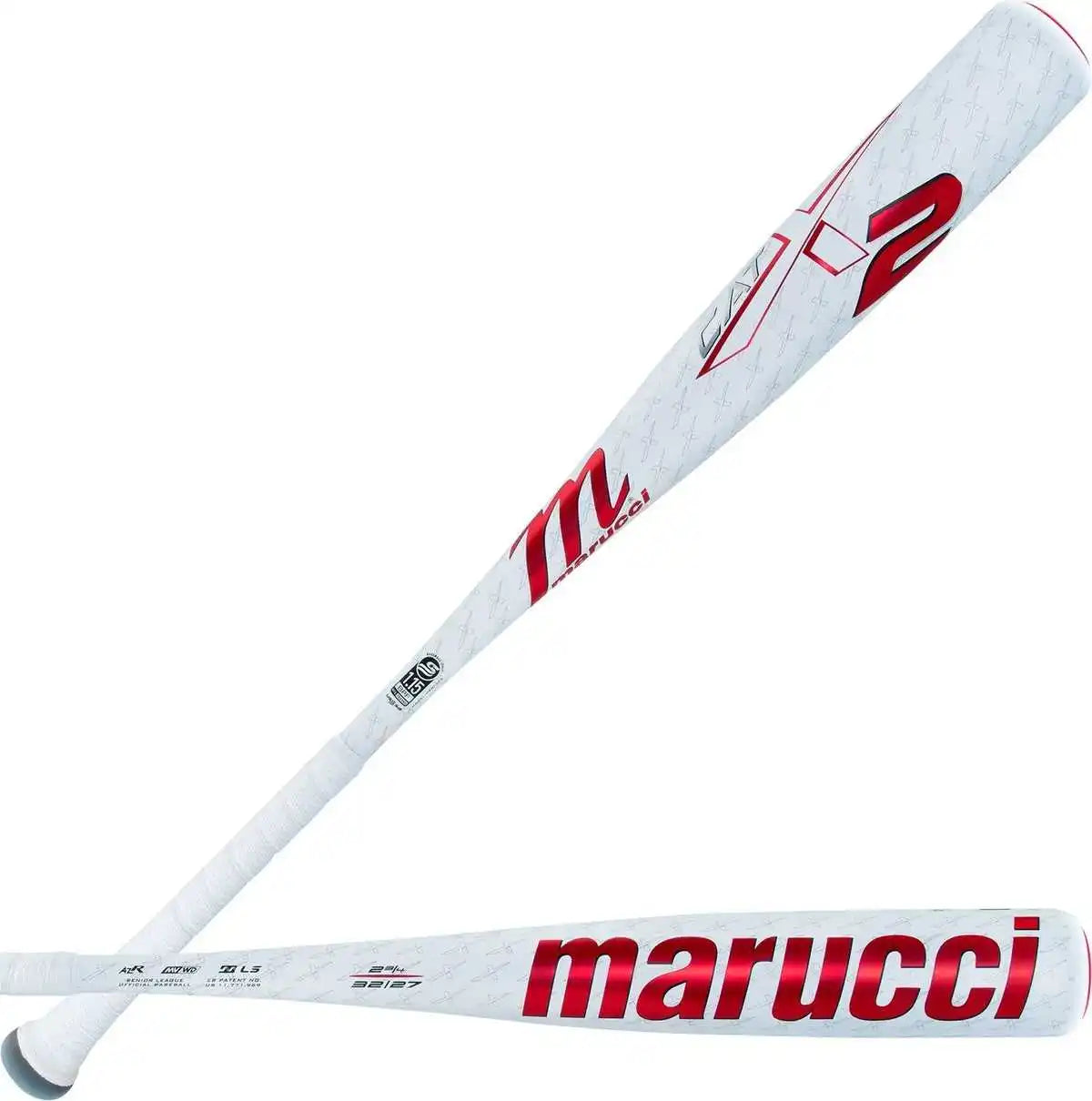 Marucci Catx2 Usssa (-5) Bat - White Red