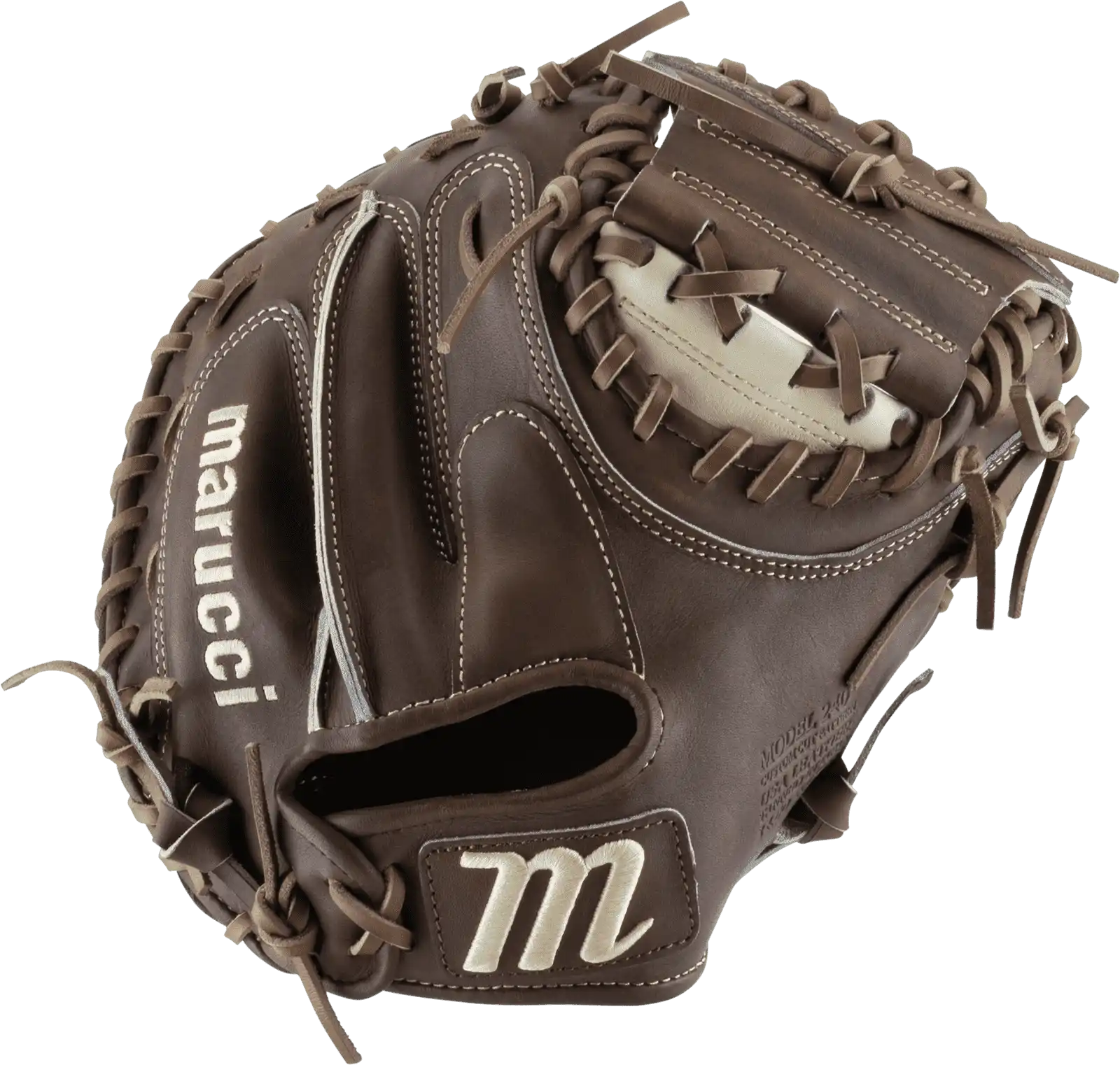 Marucci Cypress m Type 240c1 34.00’’ Catcher’s Mitt - Gumbo Camel - Coffee / Right Throw