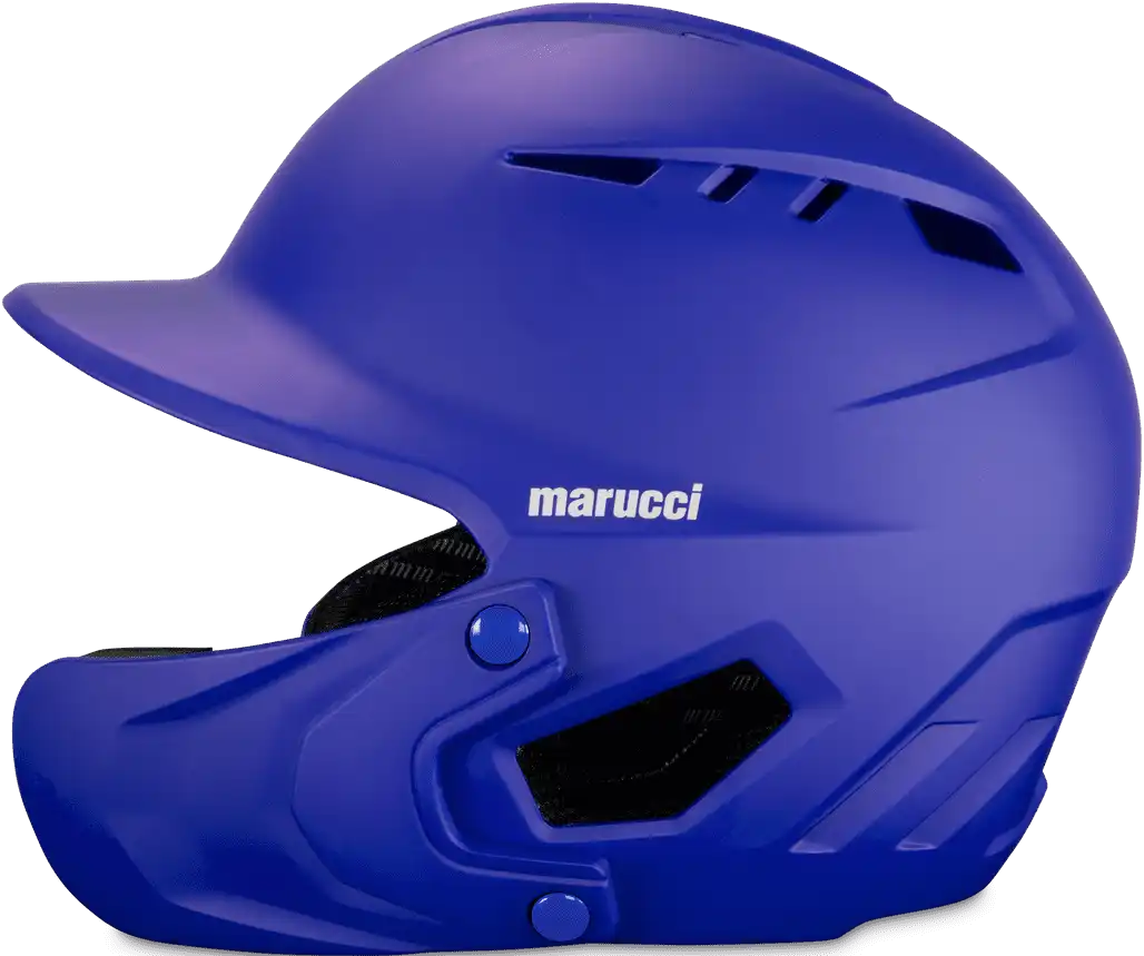 Marucci Duravent Helmet with Jaw Guard - Royal