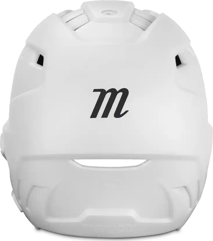 Marucci Duravent Helmet with Jaw Guard - White