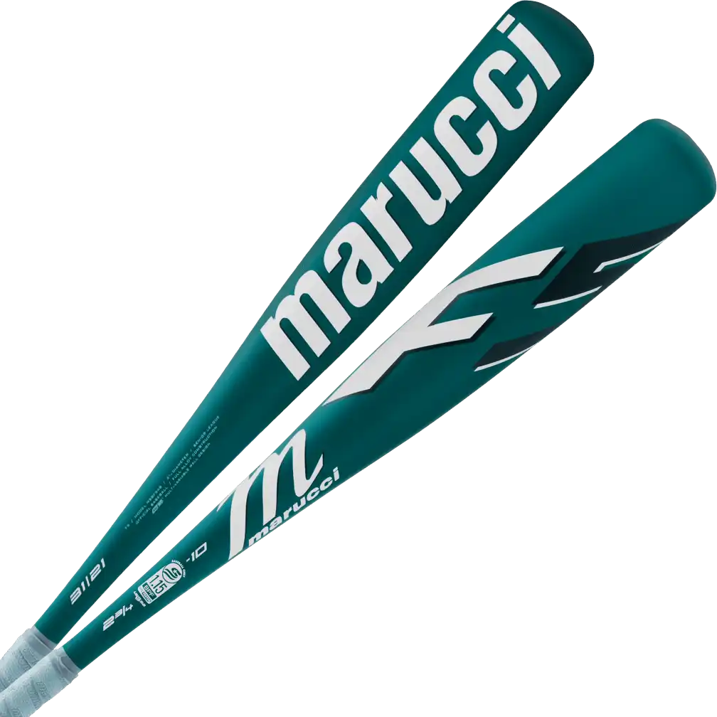 Marucci F5 2024 Usssa (-10) Bat - White Teal