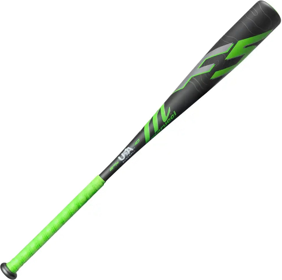 Marucci F5 Gen 5 9-10) Usa Approved Bat One-piece Alloy Msbf5510usa - Lime Dark Gray