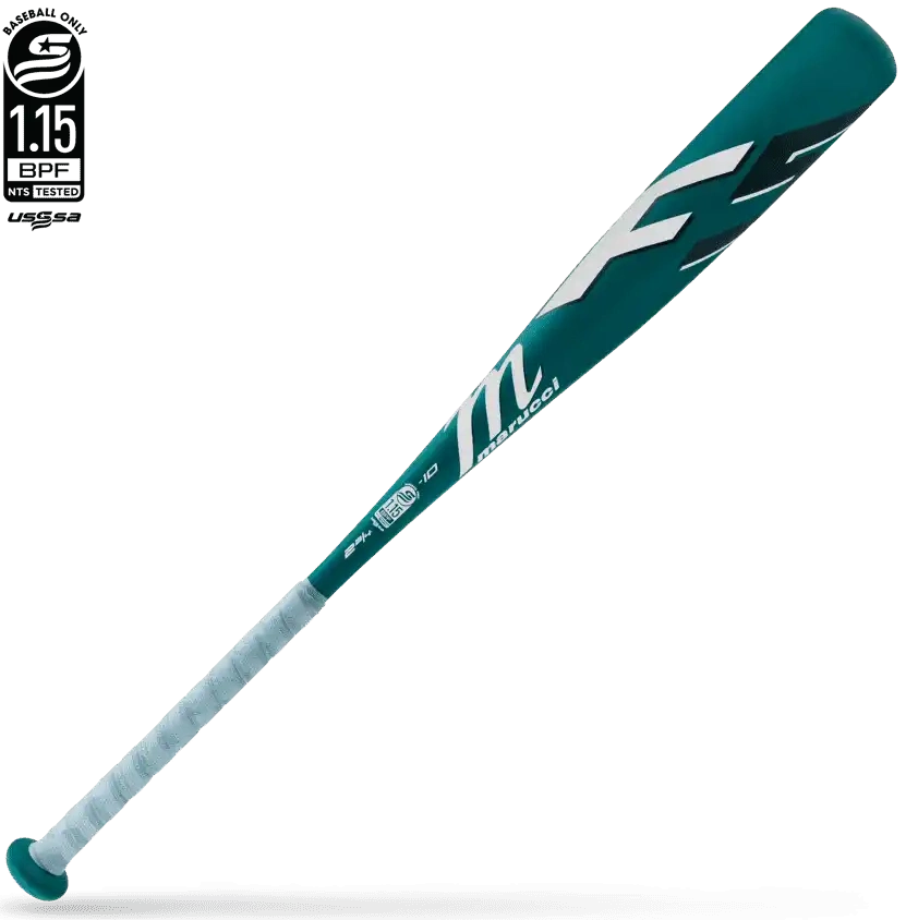 Marucci F54 Usssa (-10) 2 3/4 Barrel Bat - White Green - 31/21