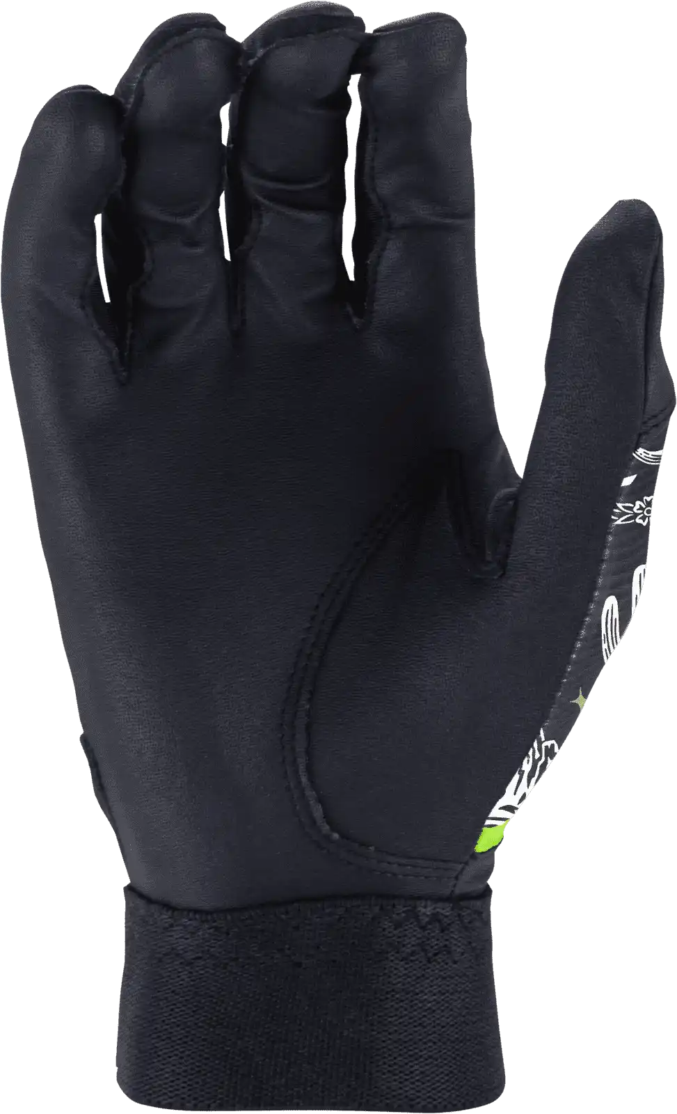 Marucci Foxtrot Tee Ball Batting Gloves - Black Neon Green