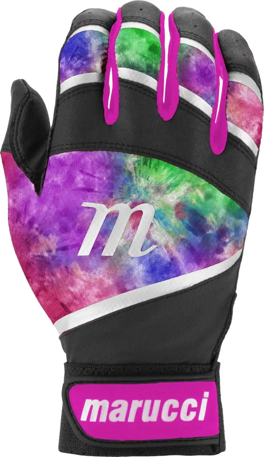 Marucci Foxtrot Tee Ball Batting Gloves - Black Pink