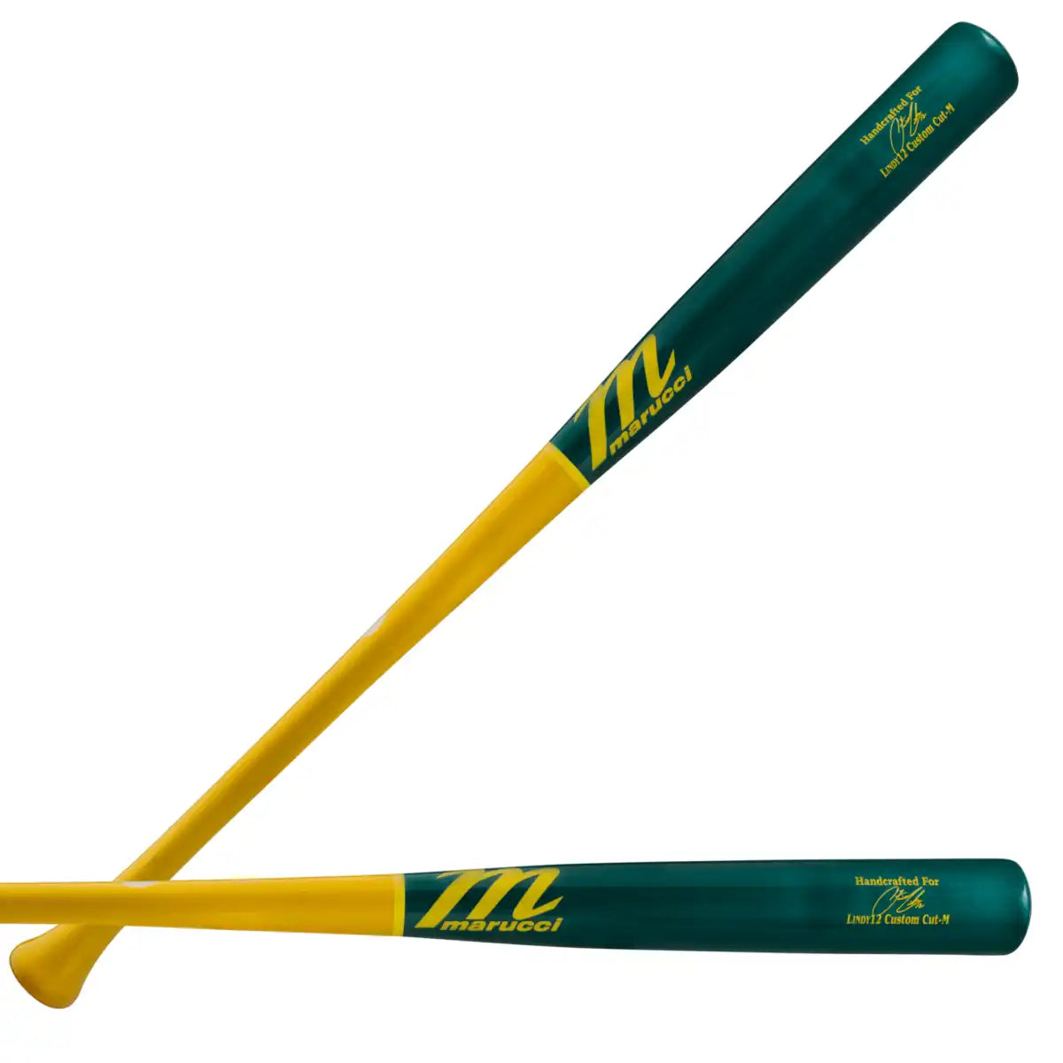 Marucci Francisco Lindor Lindy12 Pro Model Maple Bat Mve4lindy12 - Bright Yellow Ocean