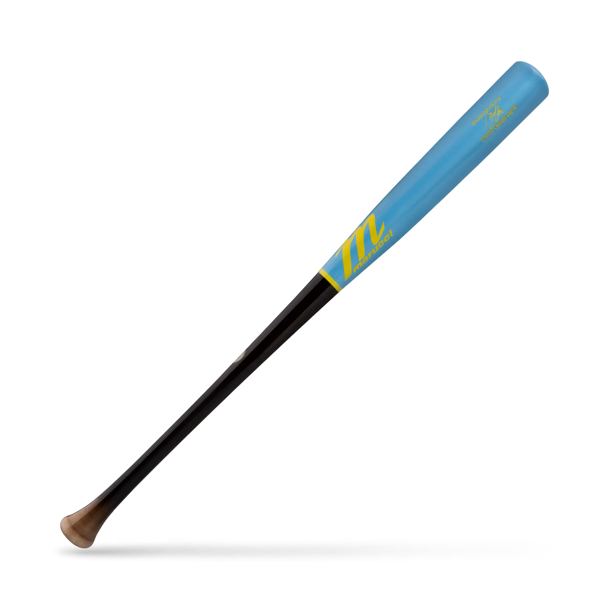 Marucci Francisco Lindor Lindy12 Pro Model Maple Bat Mve4lindy12 - Bright Yellow Ocean
