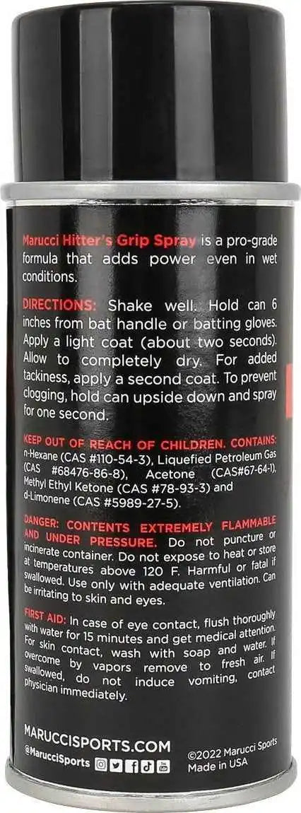 Marucci Hitter’s Grip Spray - 4 Oz