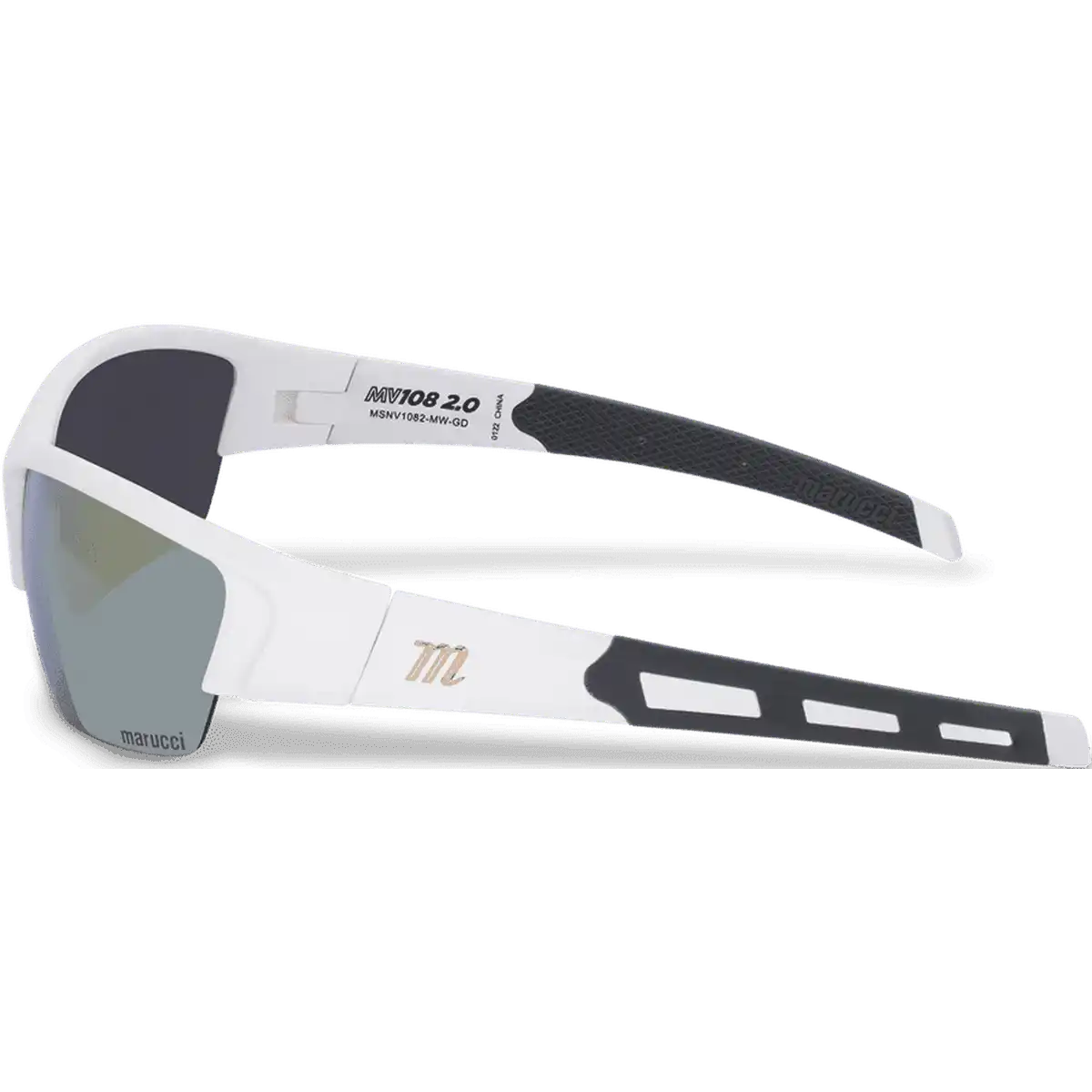 Marucci Mv108 2.0 Performance Sunglasses - Matte White Gold - one Size Fits Most
