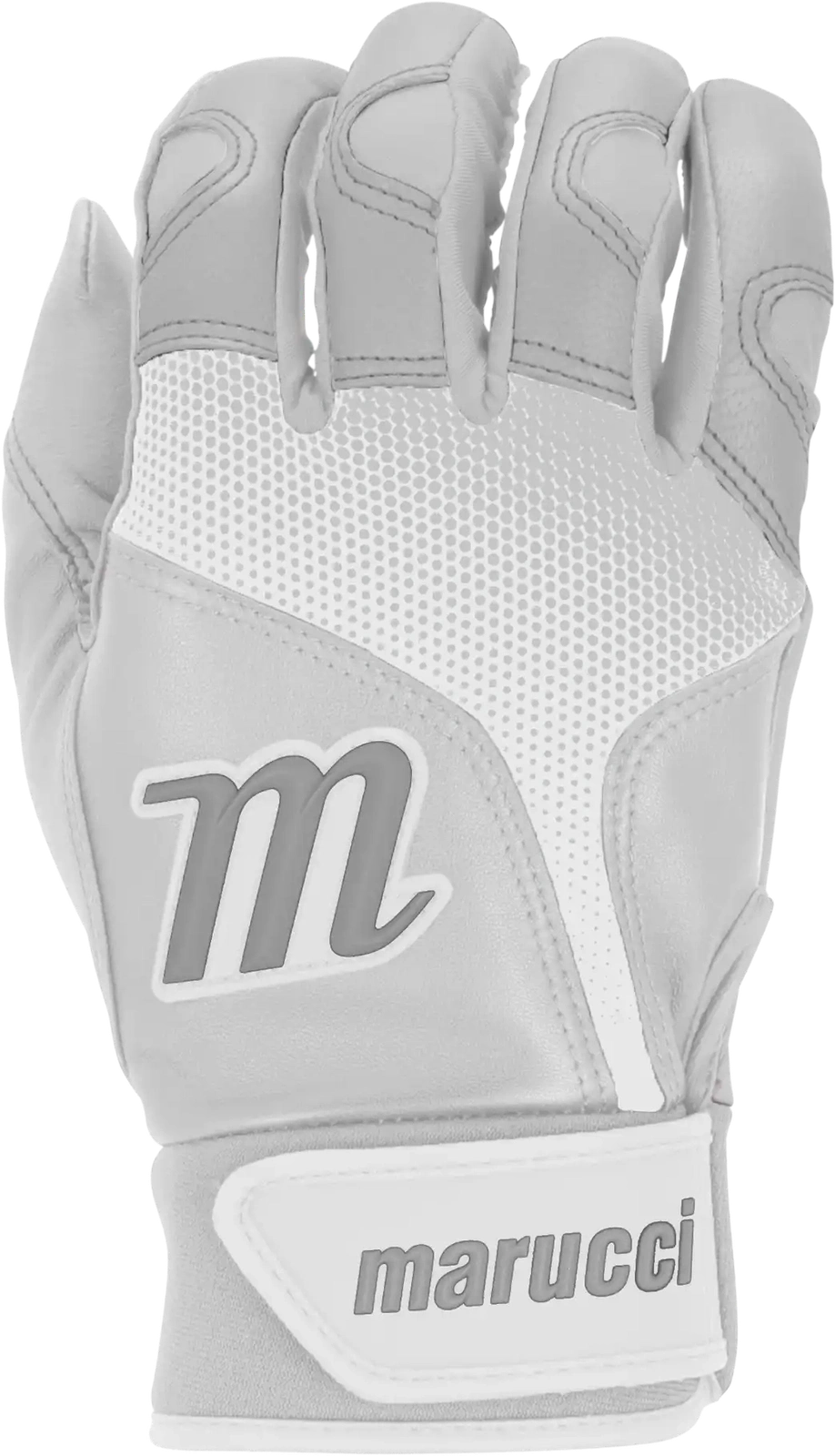 Marucci Pwr Fade Batting Gloves Youth Pair - White