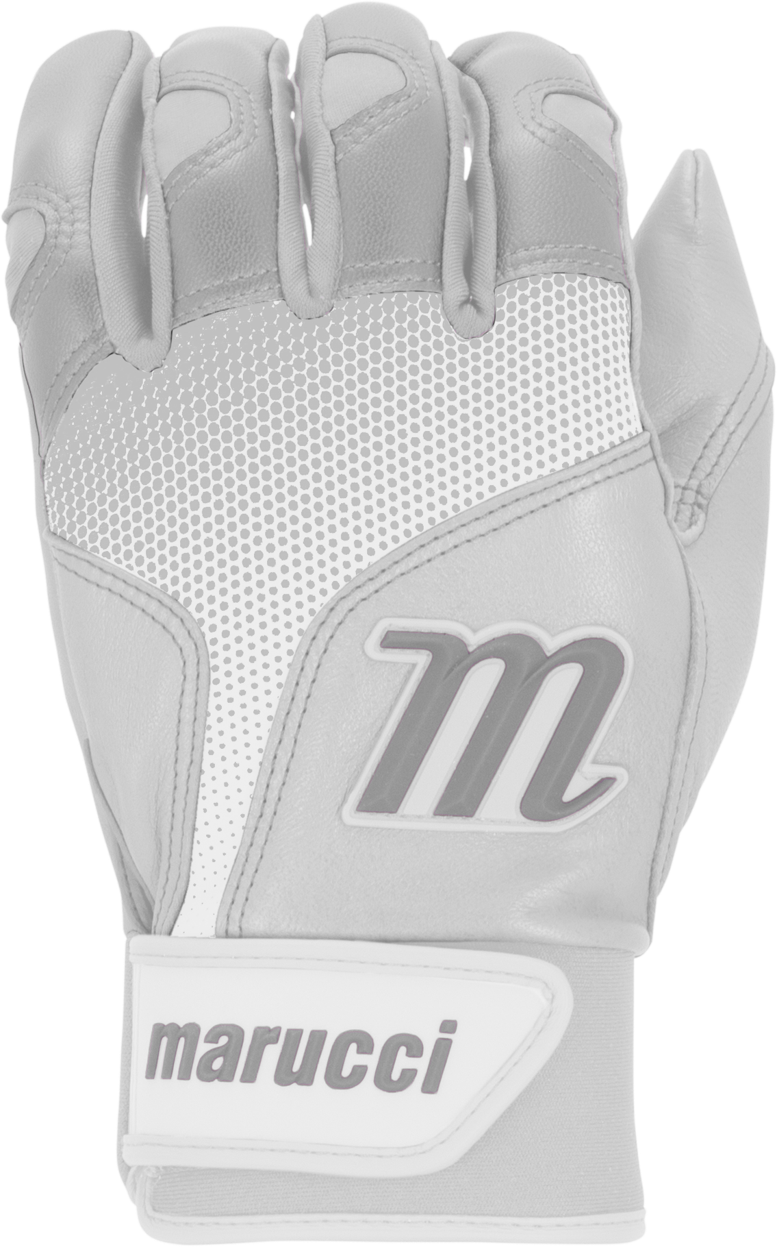 Marucci Pwr Fade Youth Batting Gloves - White