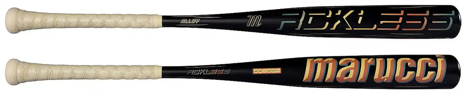 Marucci Rckless Gen 2 (-3) Bbcor Bat Mcbr2 - Natural Black