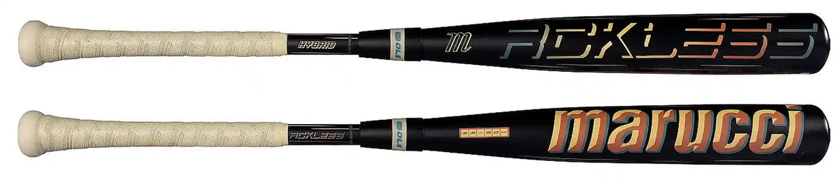 Marucci Rckless Gen 2 (-3) Hybrid Bbcor Bat Mcbrh2 - Natural Black