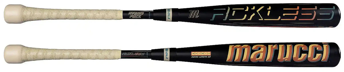 Marucci Rckless Gen 2 (-3) Hybrid Puck Torpedo Bbcor Bat Mcbrhp2 - Natural Black