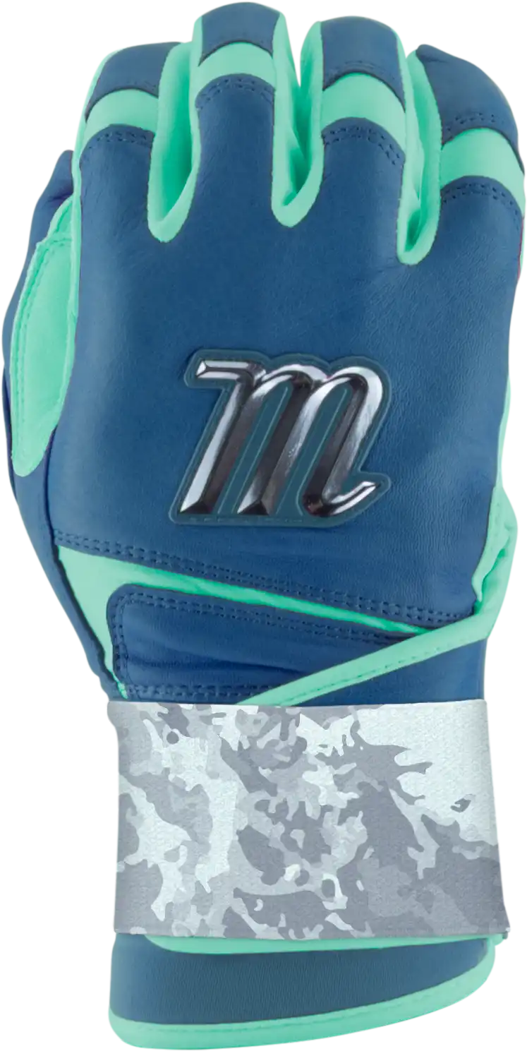 Marucci Remx Adult Baseball Batting Gloves Mbrmx - Blue Mint