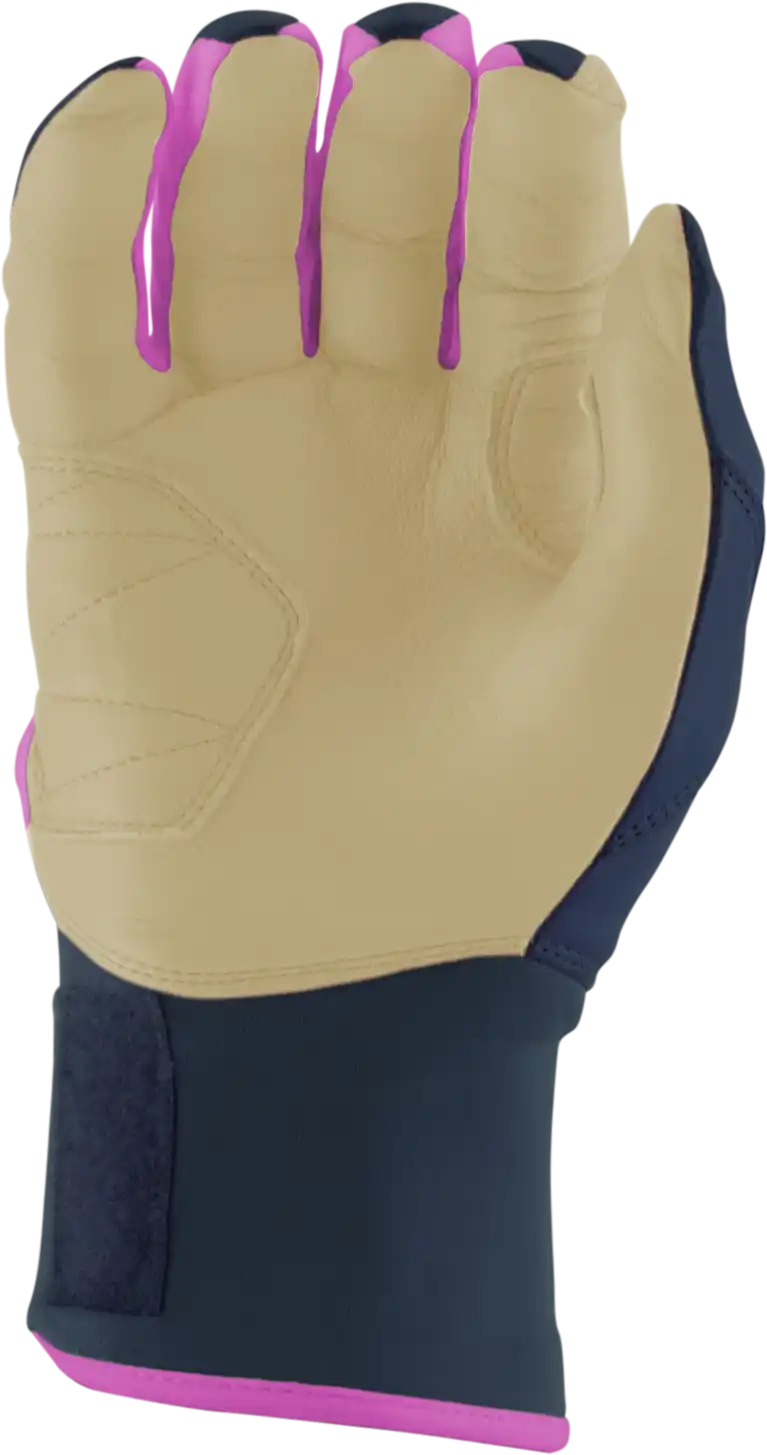 Marucci Remx Adult Baseball Batting Gloves Mbrmx - Navy Blue