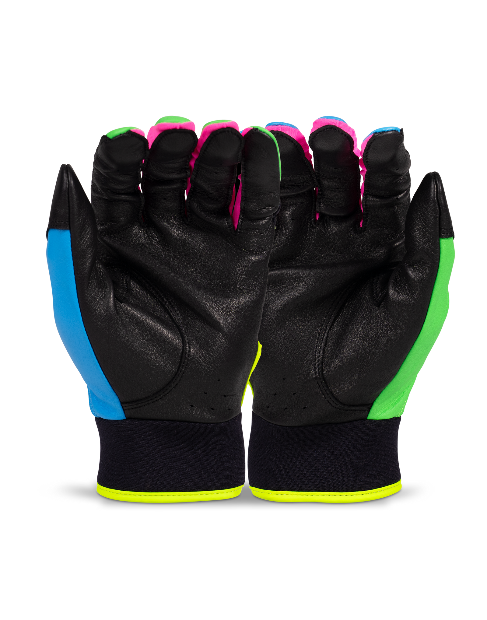 Marucci Rewind Pwr Fade Youth Batting Gloves - Multi-color