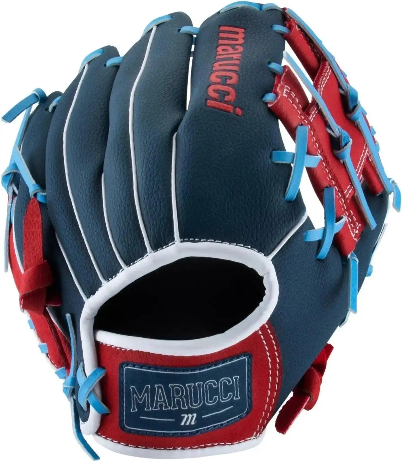 Marucci Swift 10.00’’ Youth Utility Glove Mfgswfty10 - Navy Red